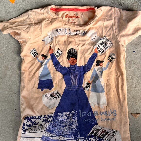 Trailblazer Series- Ida B Wells, Piccolina Size 8, SHORT Sleeve - Picture 1 of 1